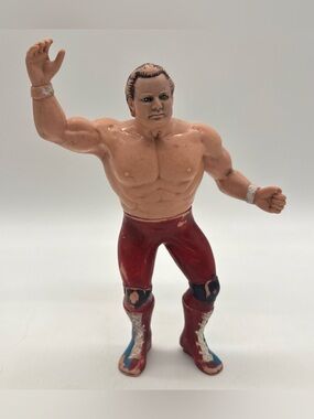 British Bulldog "Dynamite Kid" 1986 LJN Titan WWF Superstar Series Action Figure